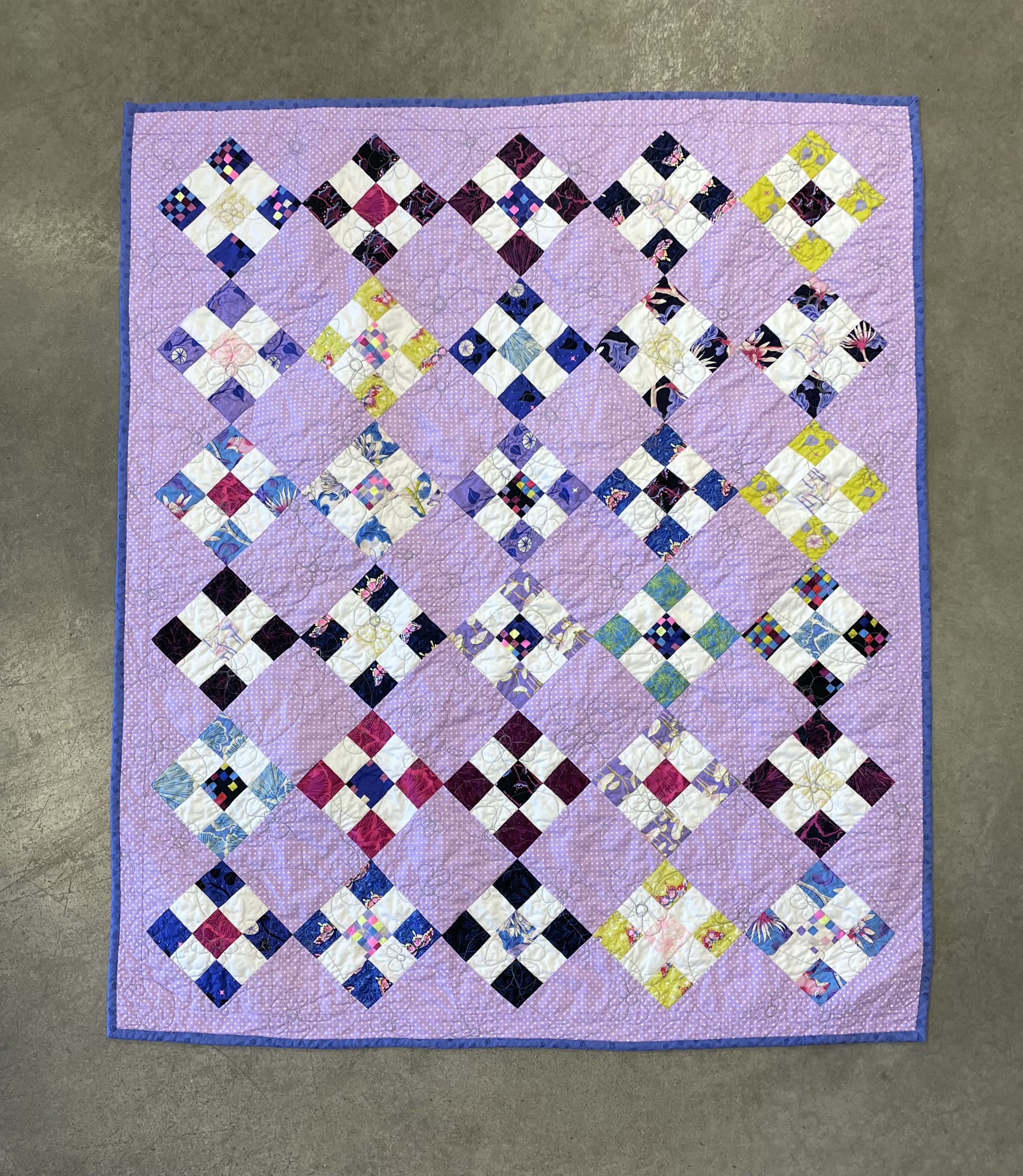 Purple 9-patch - Front
