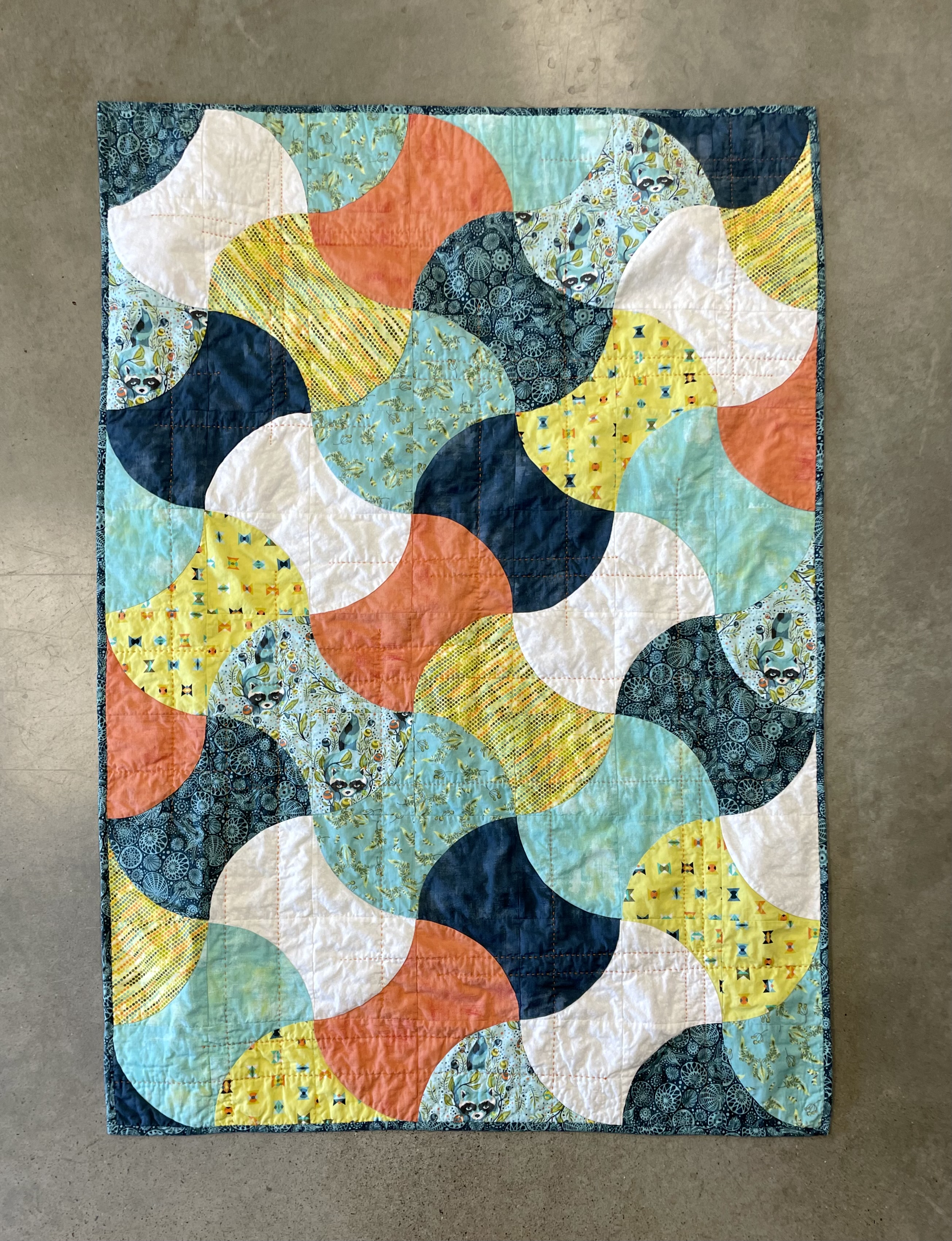 Tula Pink Apple Core Quilt